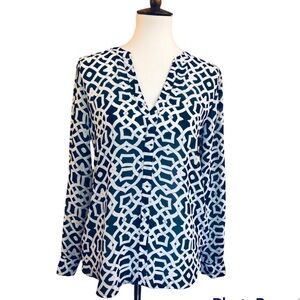 Abstract Blouse by INC International Concepts